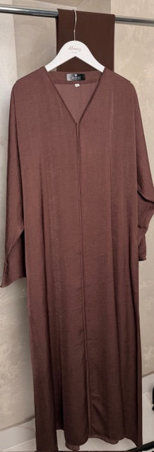 Almaz Abaya ~ Brown